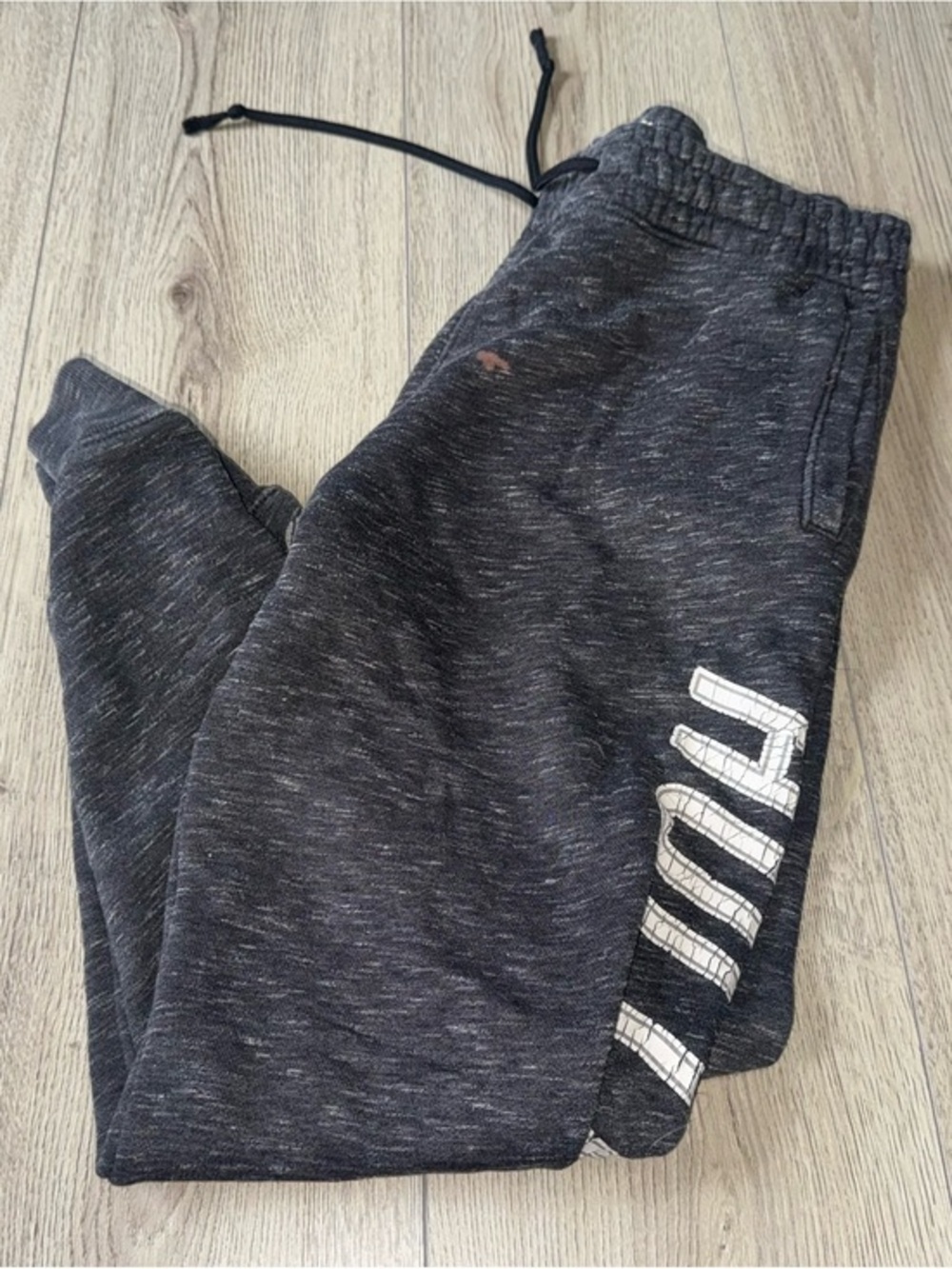 Hollister grey gray jogger sweatpants